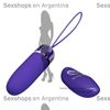 Bala vibradora fina con control remoto y 30 modos de vibracion